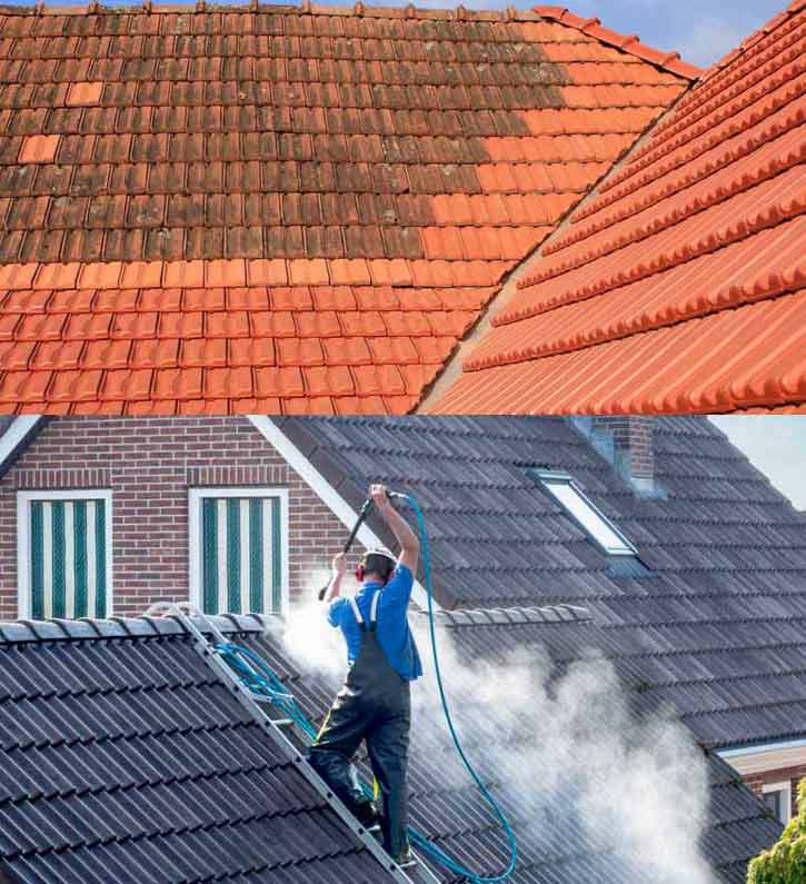 Nettoyage toiture - PRG Toiture Façade en Belgique, Bruxelles … : Nettoyage, démoussage traitement anti mousse et peinture hydrofuge colorée toiture en Belgique : région Flamande, Wallonne, Bruxelles …